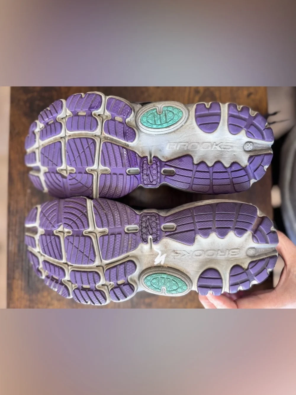 Brooks PureCadence 2 Running Shoes - Purple & Gray - Size 9